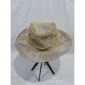 The Real Deal Brazil Tarp Boonie Hat LARGE Patchwork Zombieland Woody Harrelson